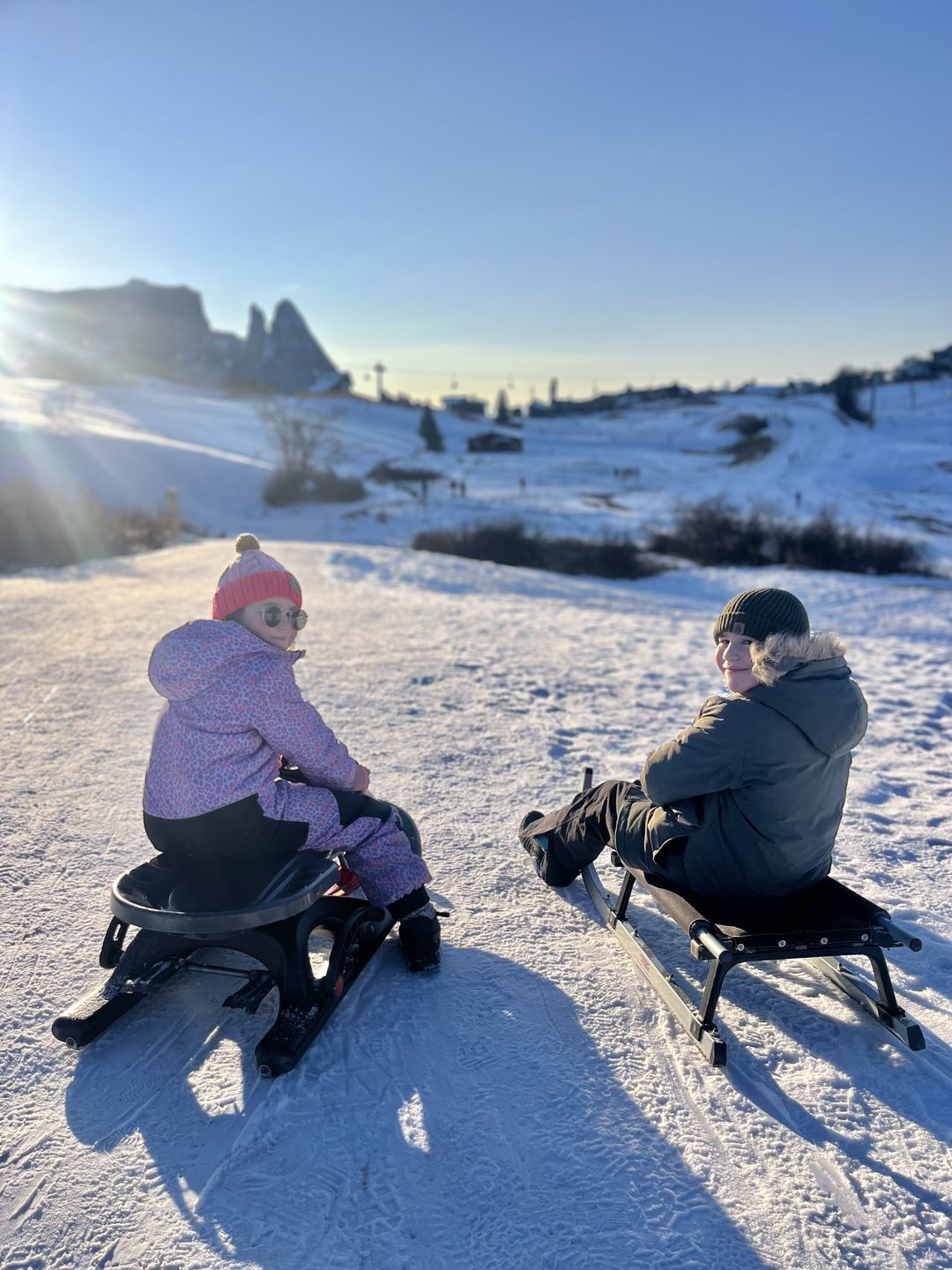 Alpe di Siusi to prawdziwy zimowy raj