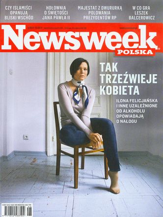 Felicjańska trzeźwieje na okładce "Newsweeka"...
