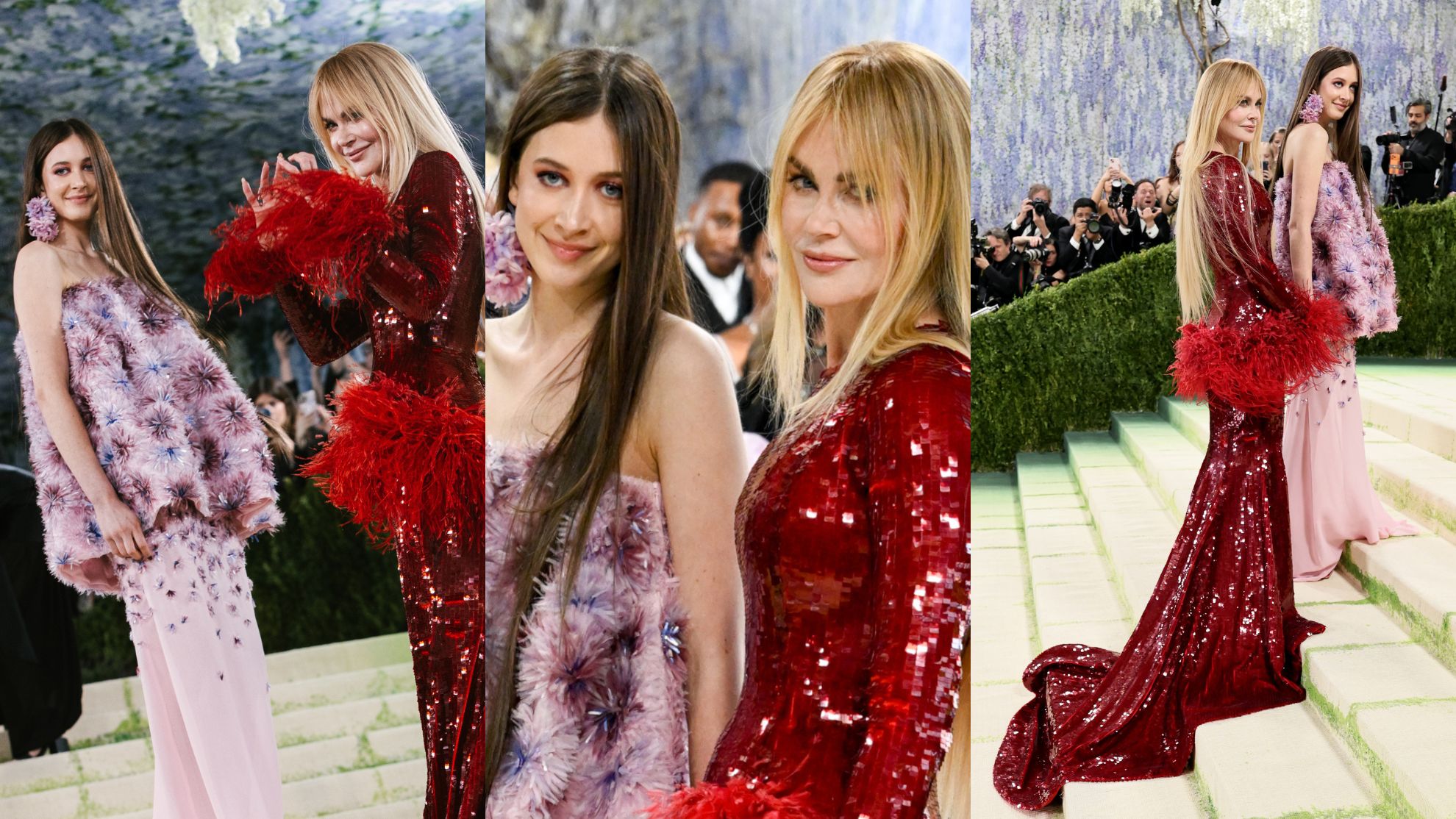 Nicole Kidman z córką na Met Gali