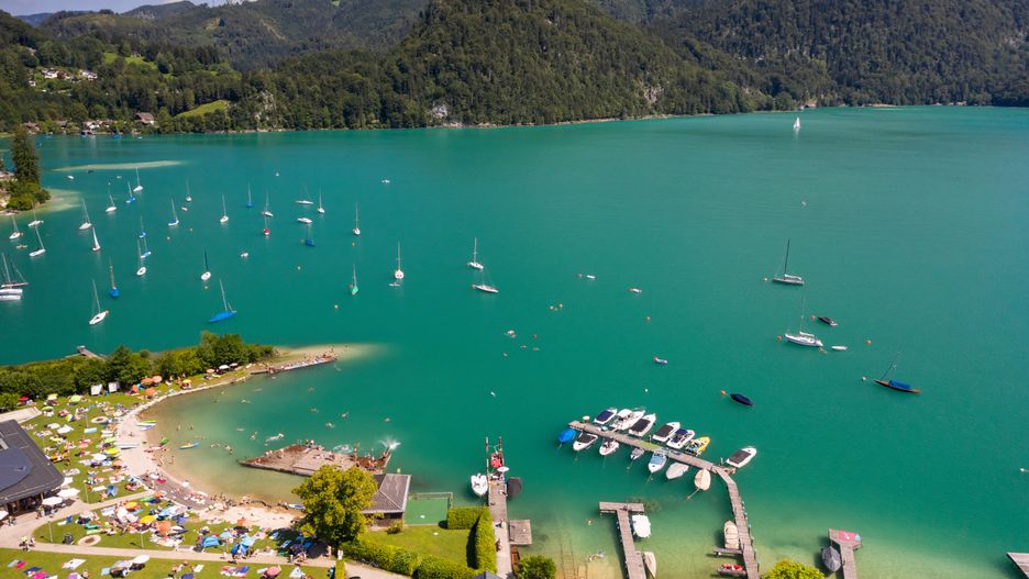 Wolfgangsee to jedno z najpiękniejszych jezior Salzkammergut