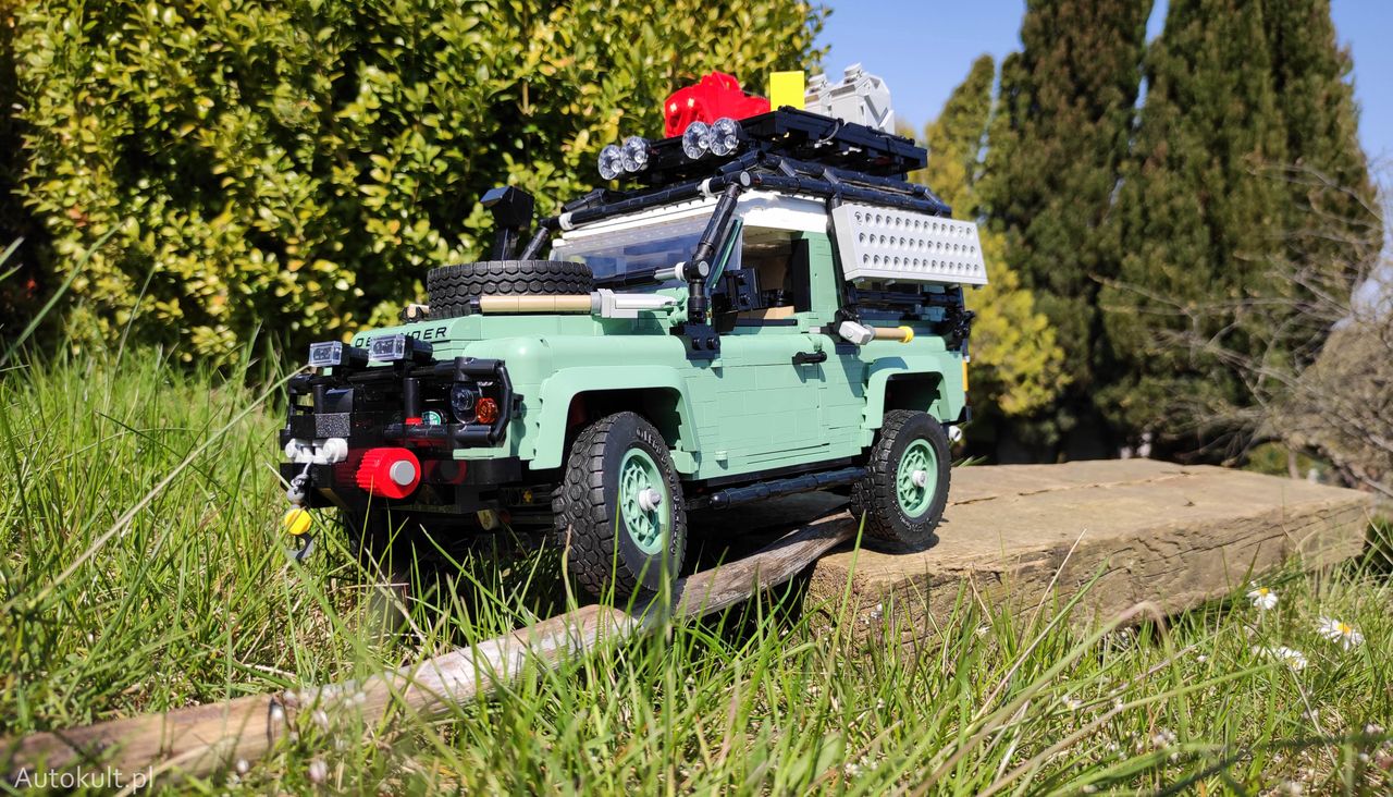 Offroad w wydaniu Lego. Land Rover Classic Defender 90 przeniósł mnie do innego świata