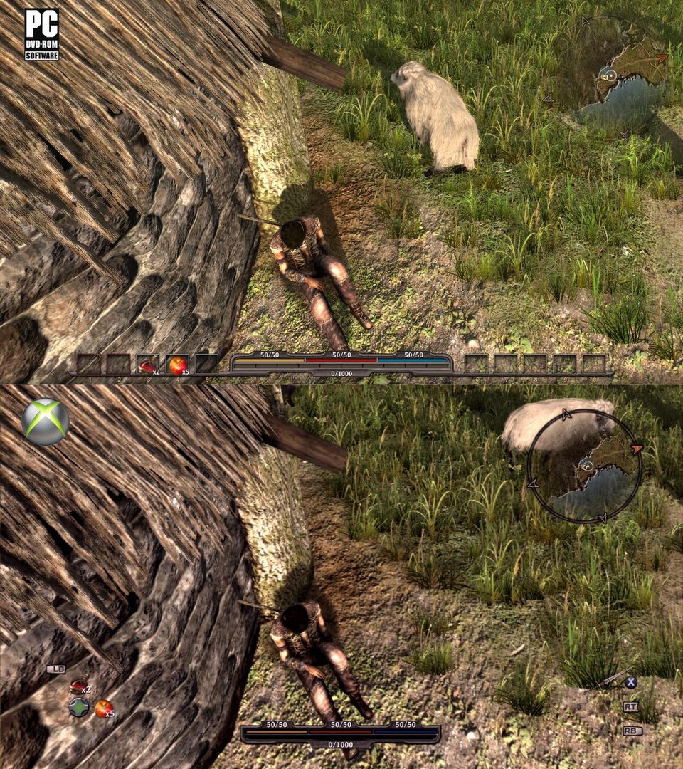 Arcania: Gothic 4 - porównanie wersji PC i Xbox 360 3