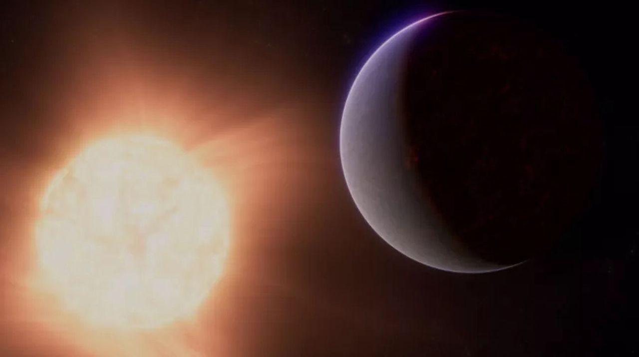 Teleskop Webba wykrył atmosferę wokół skalistej planety poza Układem Słonecznym, zdjęcie ilustracyjne