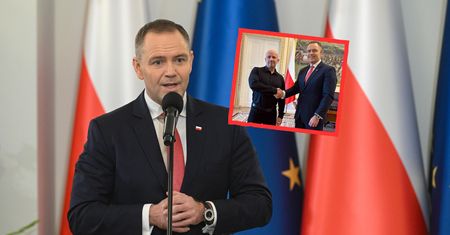 Zaskakujący gość u Nawrockiego. Wrzucił zdjęcie z prezydentem