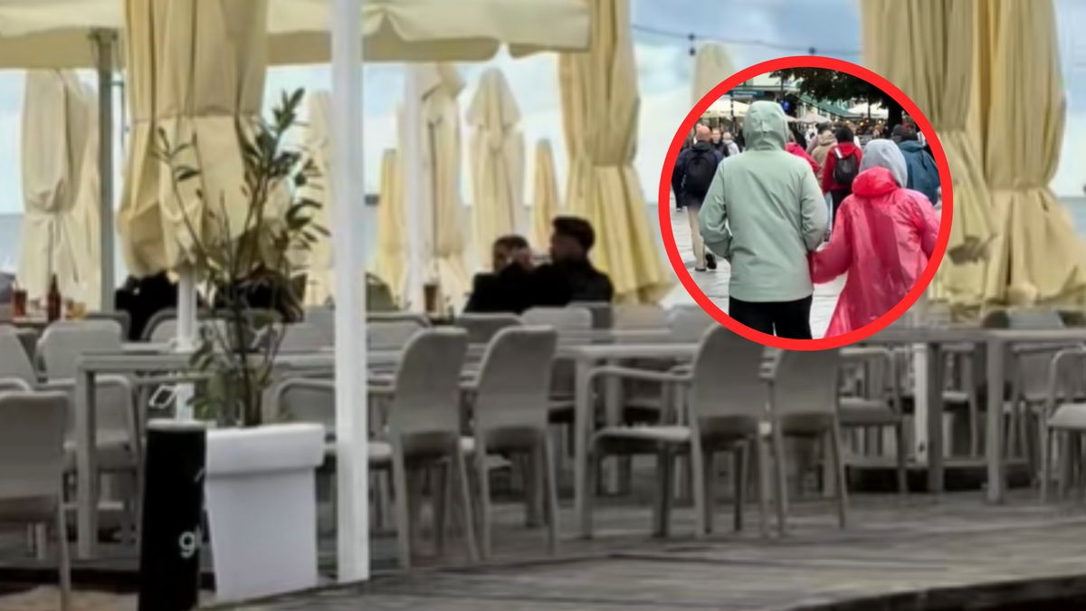 Lato w kurtkach. Zepsuła się pogoda w Sopocie.