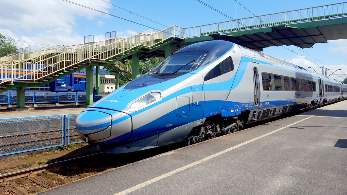Bielsko-Biala, Poland - June 17, 2016: New high-speed intercity Pendolino train.
business, carriage, city, commute, contemporary, electric, europe, fast, high, intercity, journey, locomotive, modern, motion, nobody, passage, passenger, pendolino, platform, power, rail, railroad, railway, rapid, road, speed, station, technology, tourism, track, traffic, train, transit, transport, transportation, travel, trip, urban, vehicle, velocity, voyage, wagon, Bielsko, Biala, Poland, Polish, pkp, pendolino, intercity, pkp, train, railway, vehicle, poland, polish, business, carriage, city, commute, contemporary, electric, europe, fast, high, journey, locomotive, modern, motion, nobody, passage, passenger, platform, power, rail, railroad, rapid, road, speed, station, technology, tourism, track, traffic, transit, transport, transportation, travel, trip, urban, velocity, voyage, wagon, bielsko, biala