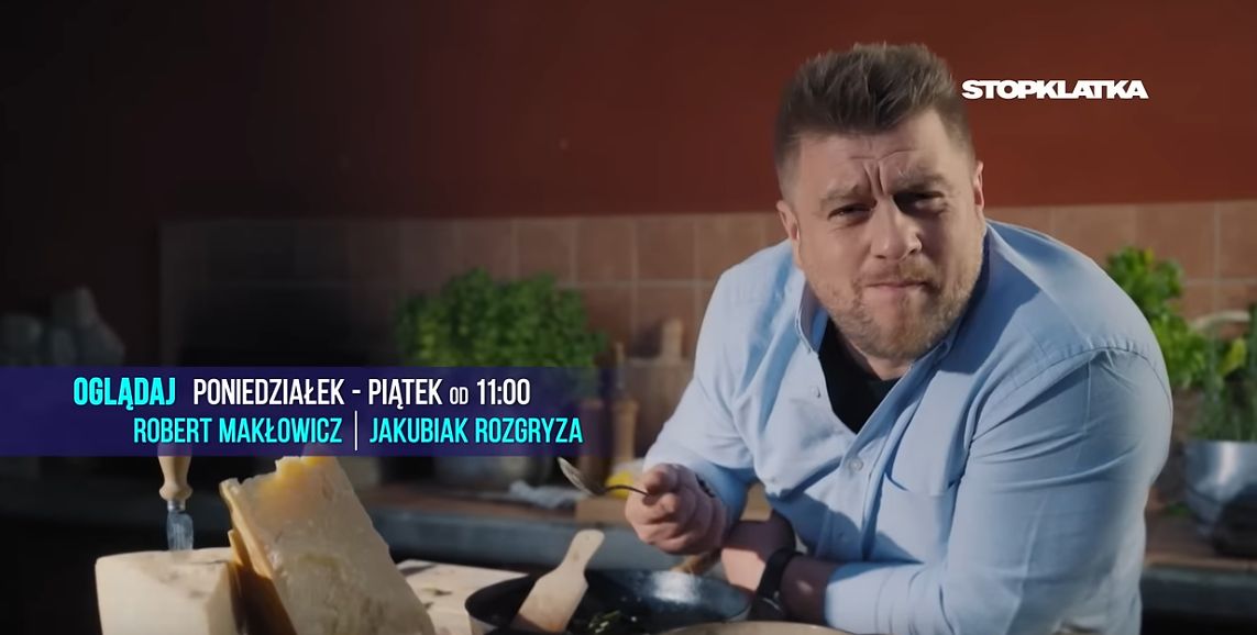 Tomasz Jakubiak w kampanii reklamowej Stopklatki