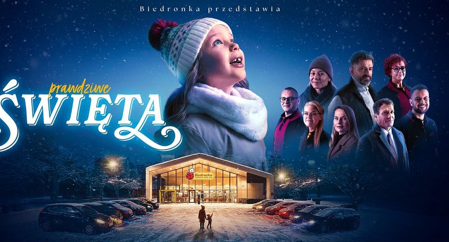 Magia Świąt w nowej kampanii Biedronki