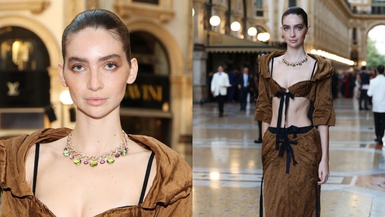 27-letnia CÓRKA Paula Walkera ODSŁANIA BRZUCH na pokazie Vogue