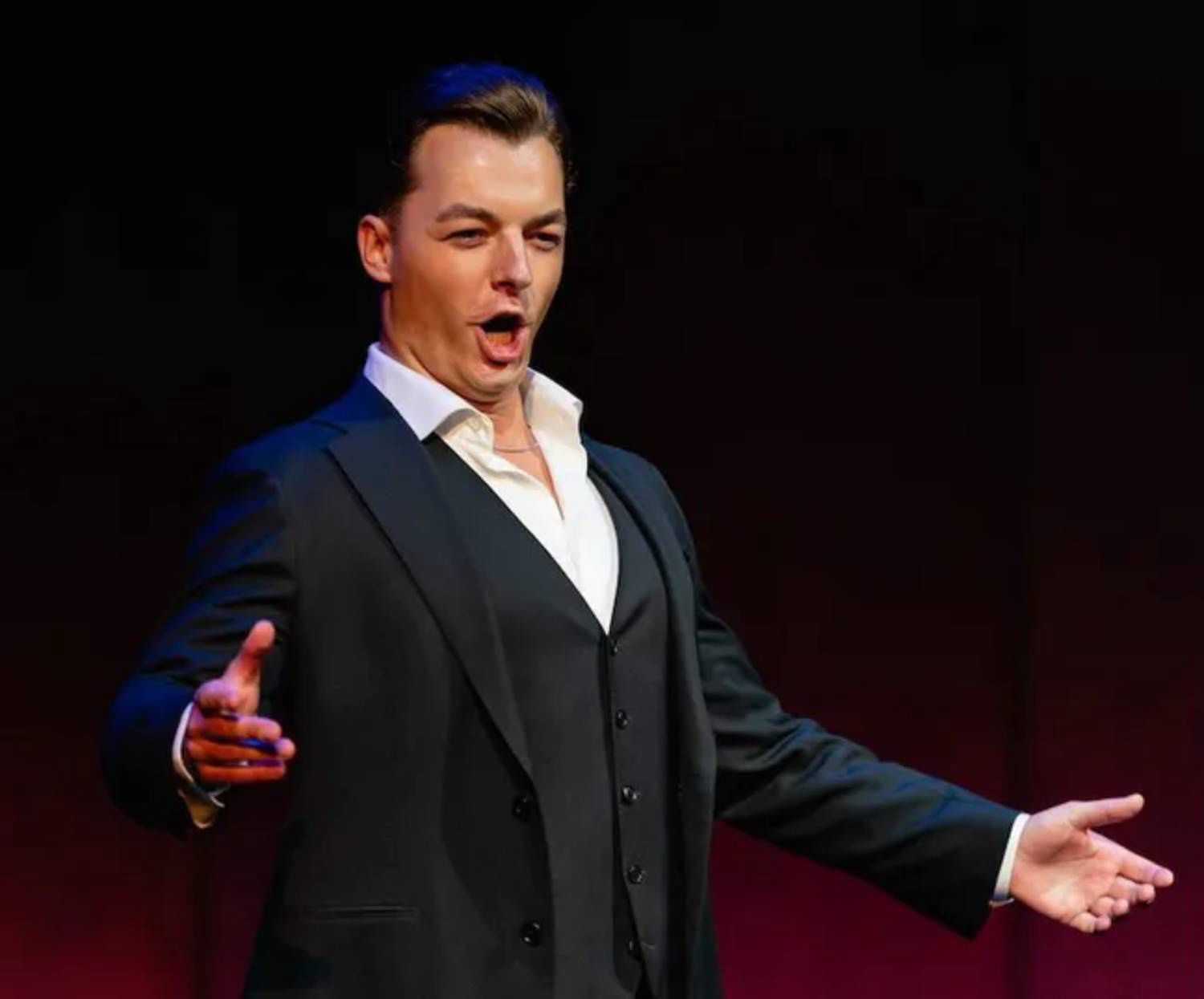 Paweł Horodyski na konkursie wokalnym