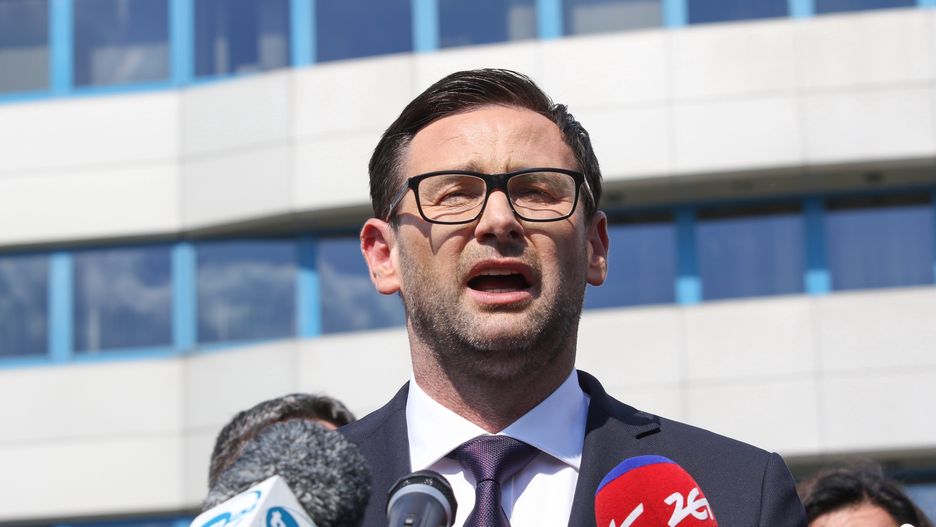 Daniel Obajtek uważa, że ostatnie publikacje to atak na jego osobę (Photo by Michal Fludra/NurPhoto via Getty Images)