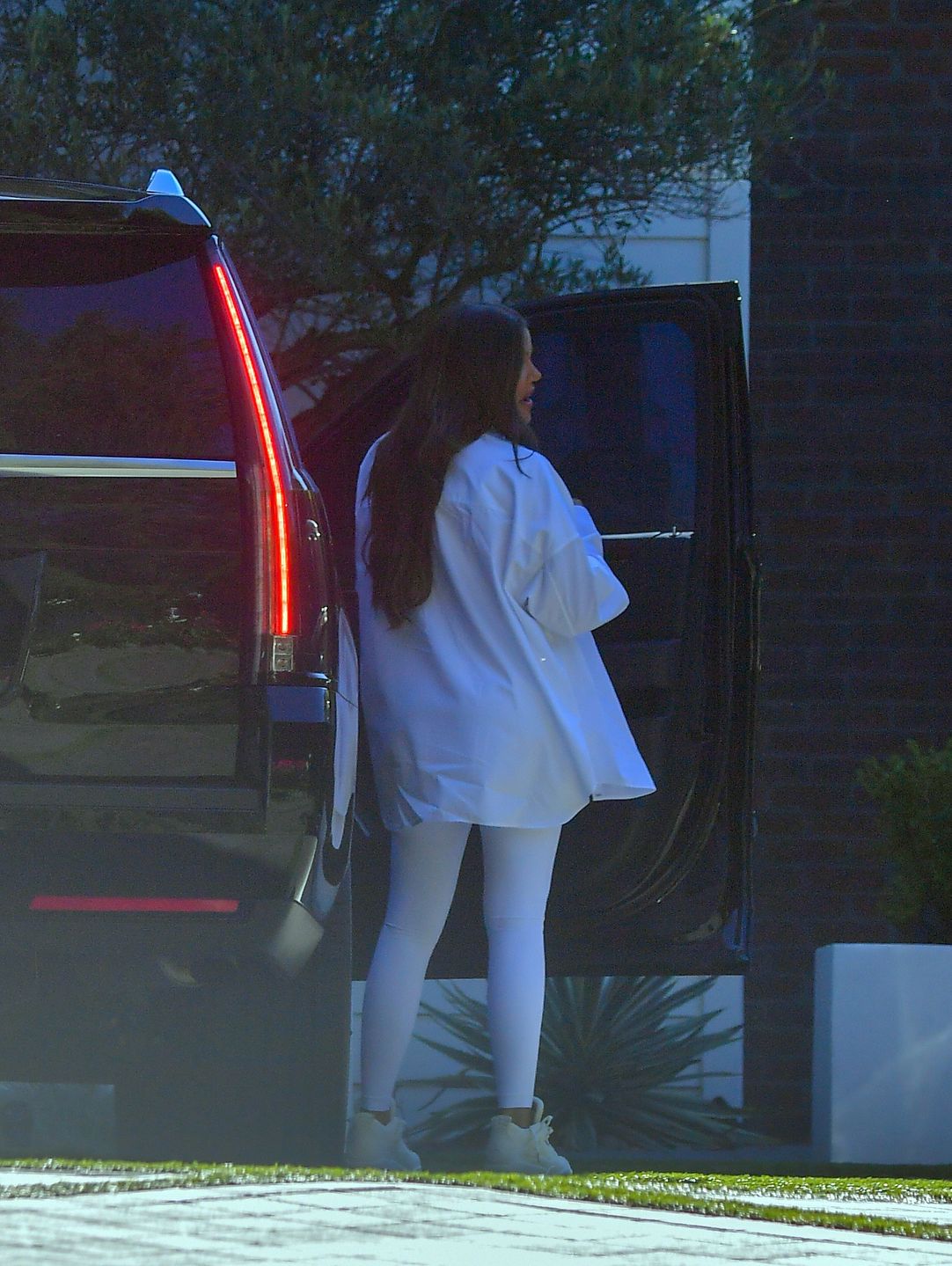 Khloe Kardashian odwiedza Tristana Thompsona