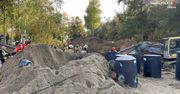Tragedia podczas robót drogowych. Ziemia przysypała robotnika
