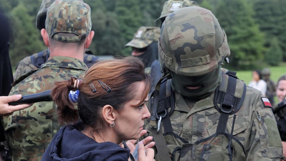 Usnarz Górny. Wicemarszałek Senatu nie została przepuszczona przez kordon 