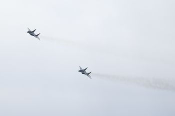 Samolot NATO lądował w Gdańsku. Towarzyszyła mu eskorta myśliwców