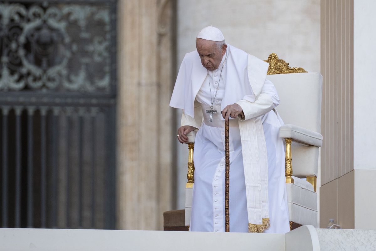 Papież Franciszek modlił się o zakończenie "szaleńczej wojny" w Ukrainie
