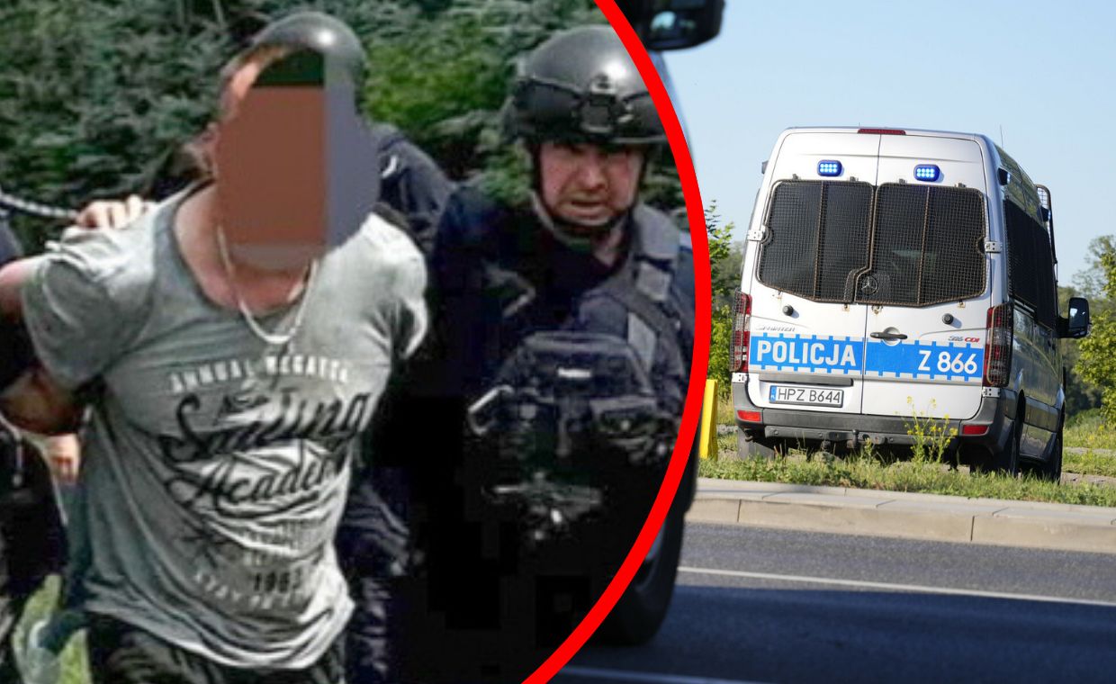 Policja zatrzymała nożownika z Mierzawy — mężczyzna obezwładniony błyskawicznie