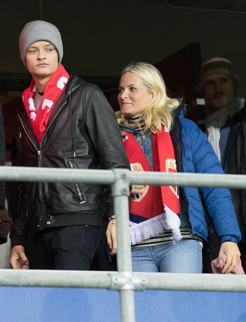 Księżna Mette-Marit i Marius Borg Høiby