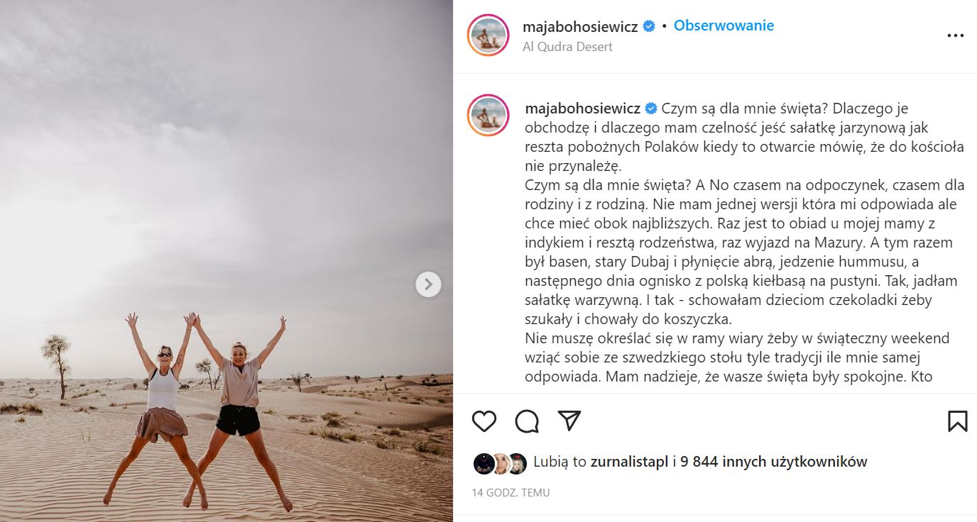 Maja Bohosiewicz tłumaczy, dlaczego obchodzi święta wielkanocne