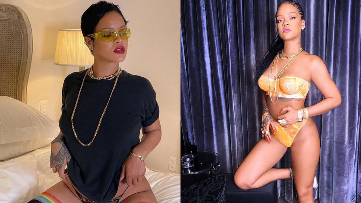 Rihanna zachwyca sylwetką po dwóch ciążach