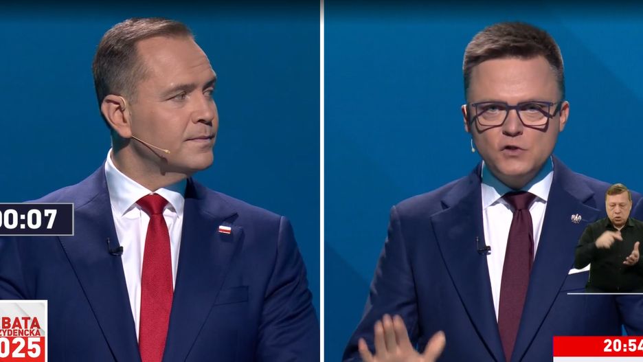 Karol Nawrocki i Szymon Hołownia