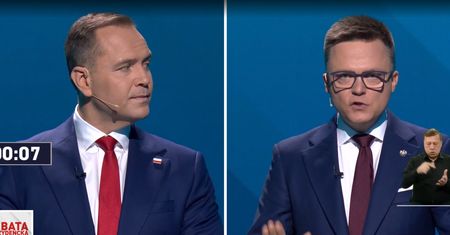 Starcie Hołowni z Nawrockim. "Jest kłamcą"
