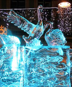 Festiwal rzeźby lodowej