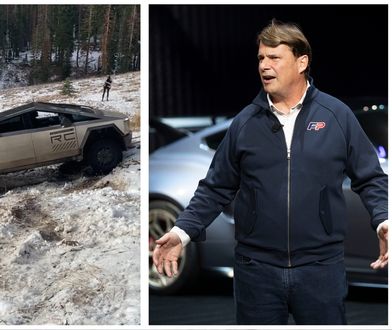 Ciężarówka Elona Muska utknęła w śniegu. Szef Forda zaprzecza: nie zapłaciliśmy za to