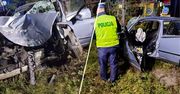 Koszmarny wypadek na Pomorzu. Z auta niewiele zostało