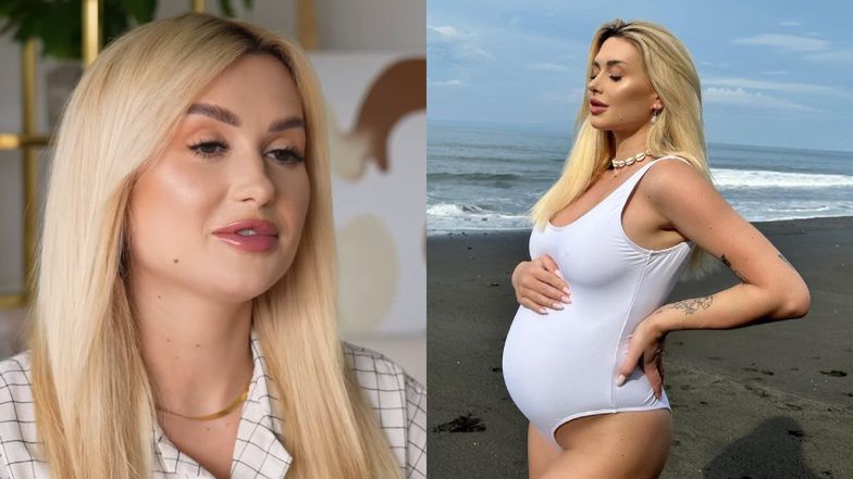 Wersow ujawnia, że jest w 29 MIESIĄCU CIĄŻY. Fani żartują w komentarzach: "Może chce już urodzić dorosłe" (WIDEO)