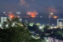 Ukraiński atak dronowy. Doszło do pożaru tankowca