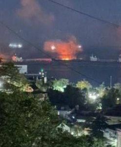 Ukraiński atak dronowy. Doszło do pożaru tankowca