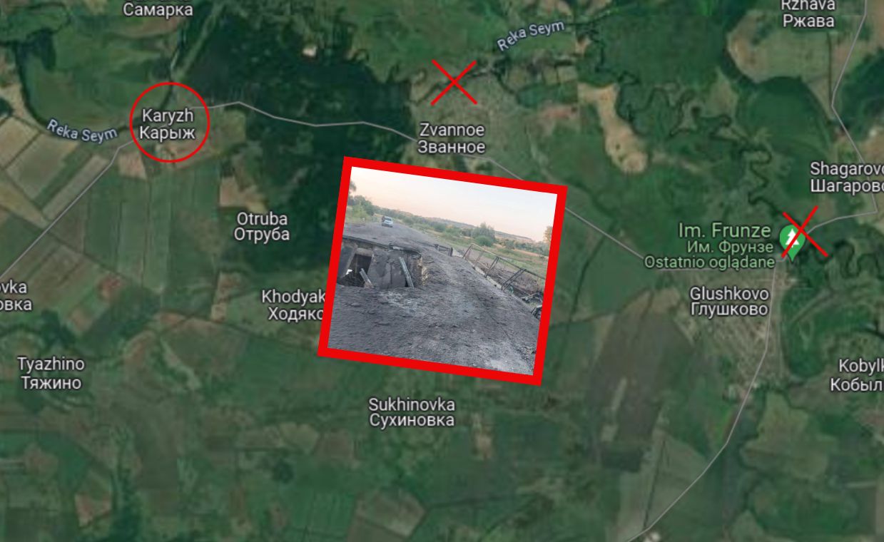 Ukraine strikes again: Second bridge down in Kursk region