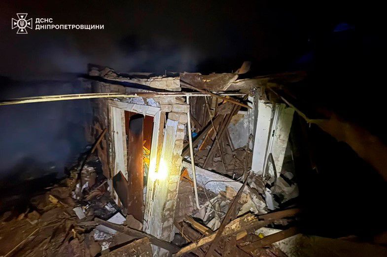 Rosyjski atak na Dniepr