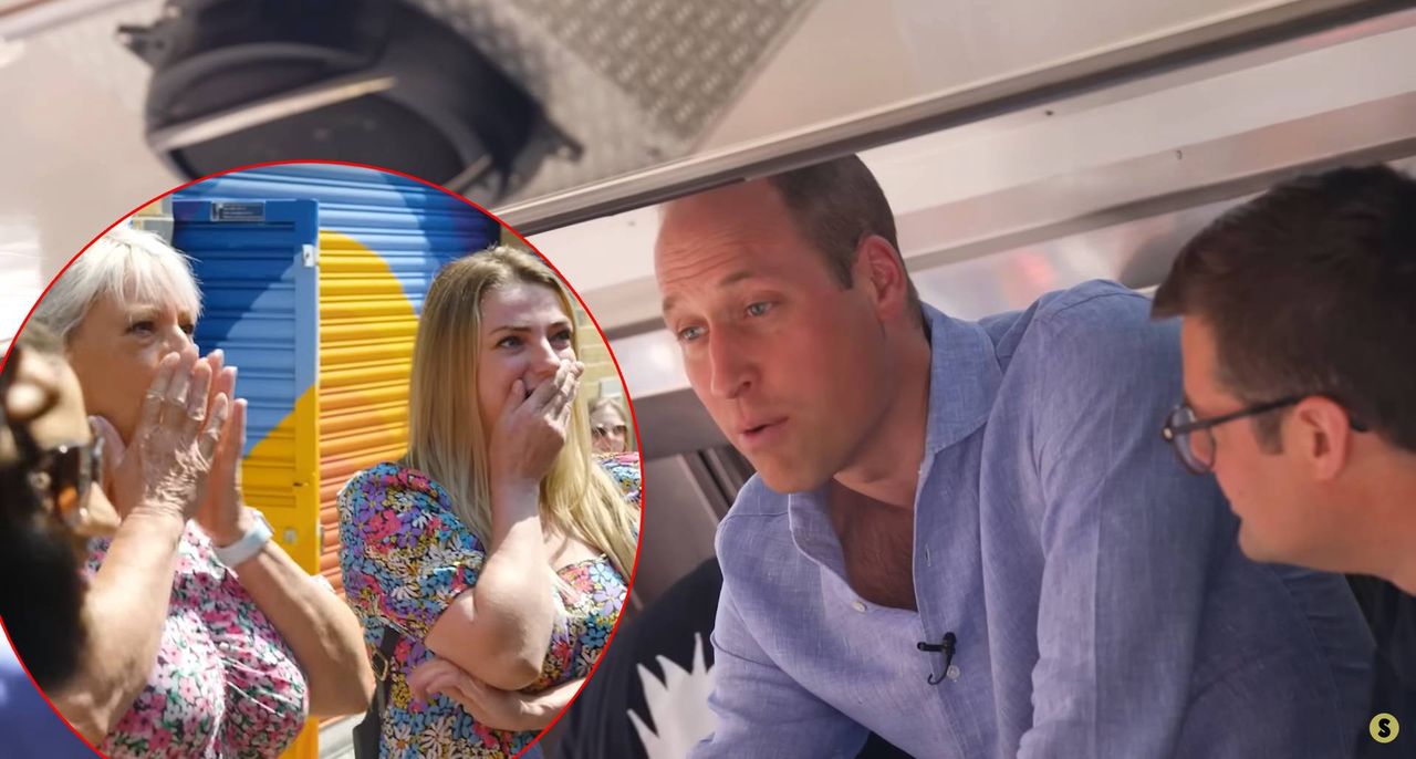 Łapali się za głowy w niedowierzaniu. Burgera zaserwował im książę William