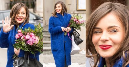 Edyta Herbuś z torebką za 10 TYSIĘCY brodzi szpilkami w śniegu (ZDJĘCIA)