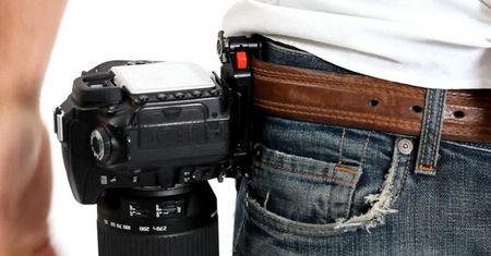 Pożegnasz się z torbą dzięki Capture Camera Clip System