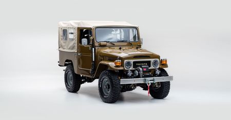 Toyota Land Cruiser FJ Company - terenowy restomod sprzed trzech dekad