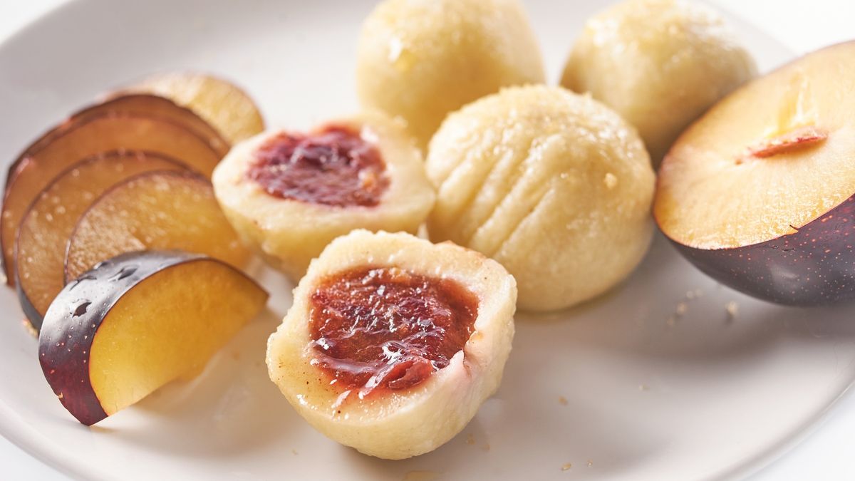 Austrian traditional dumplings filled with plum on white
Top view of austrian popular dish called knoedel with plum jam and cinnamon on white plate
Yummy pic
white, traditional, dish, czech, background, delicious, abouve, top, view, european, cuisine, german, austrian, knoedel, knodel, closeup, dumplings, vegetarian, many, mouthwatering, creativecontentbrief