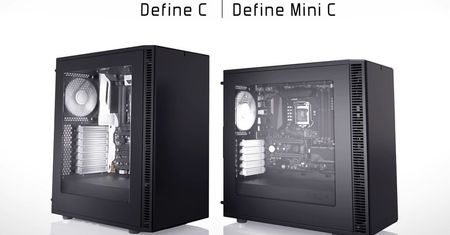 Fractal Design Define C i Define Mini C: eleganckie obudowy z "piwnicą"