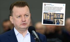 Te zdjęcia mówią wszystko. Oto biuro szefa MON po ataku