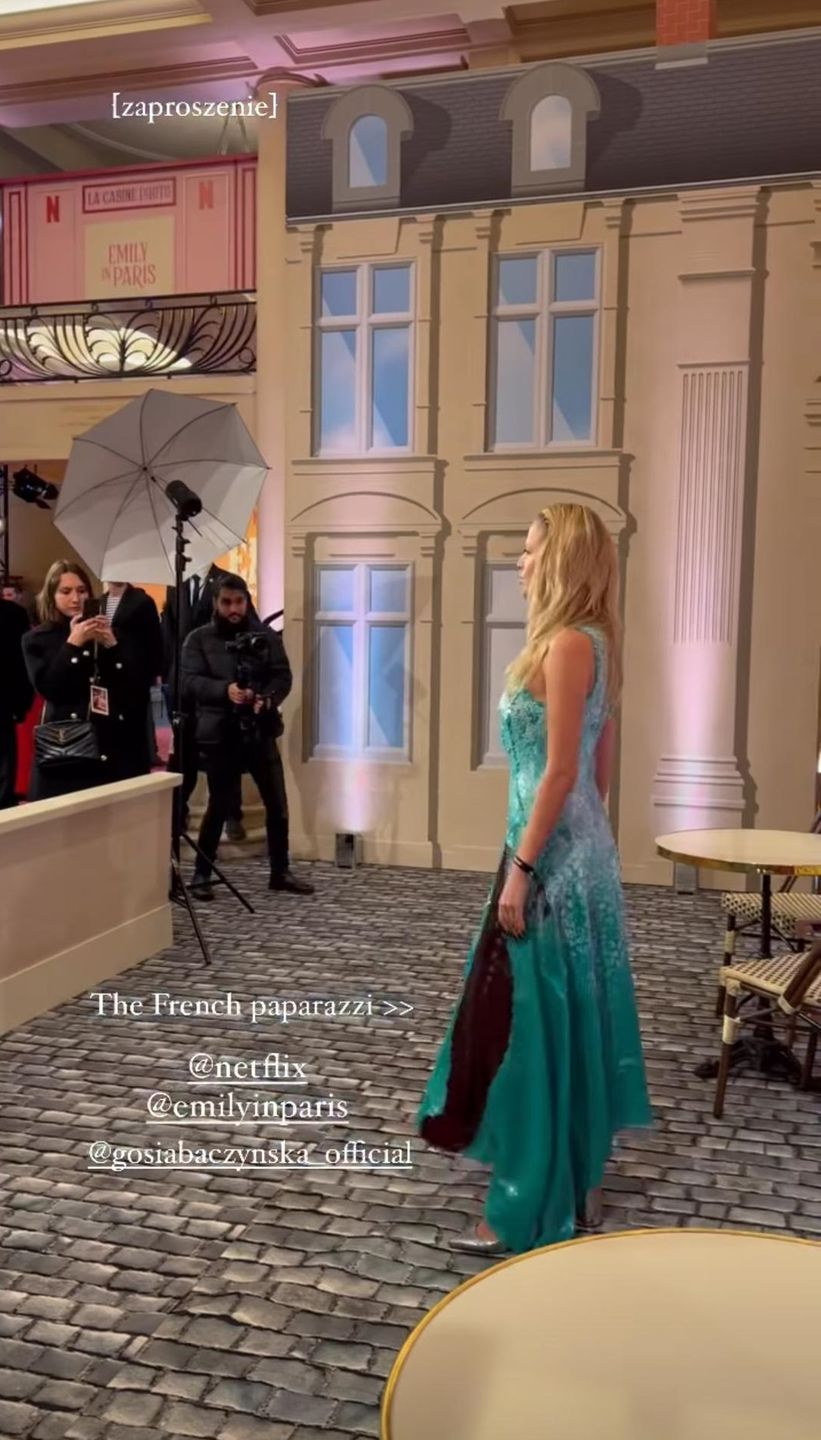 Jessica Mercedes na premierze "Emily w Paryżu"