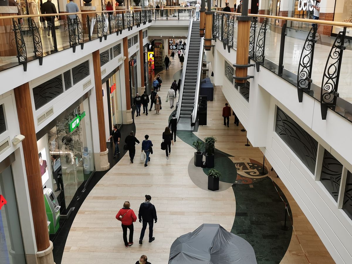 Warszawa. Koronawirus w centrum handlowym Arkadia