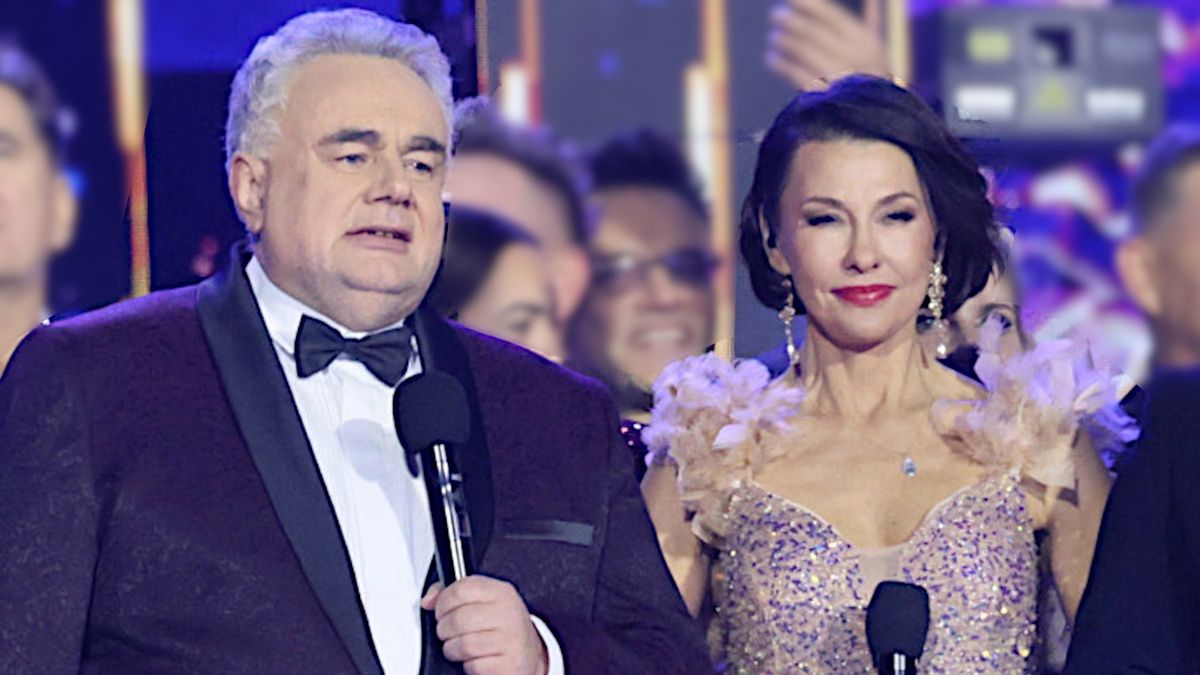 Tomasz Sakiewicz i Anna Popek