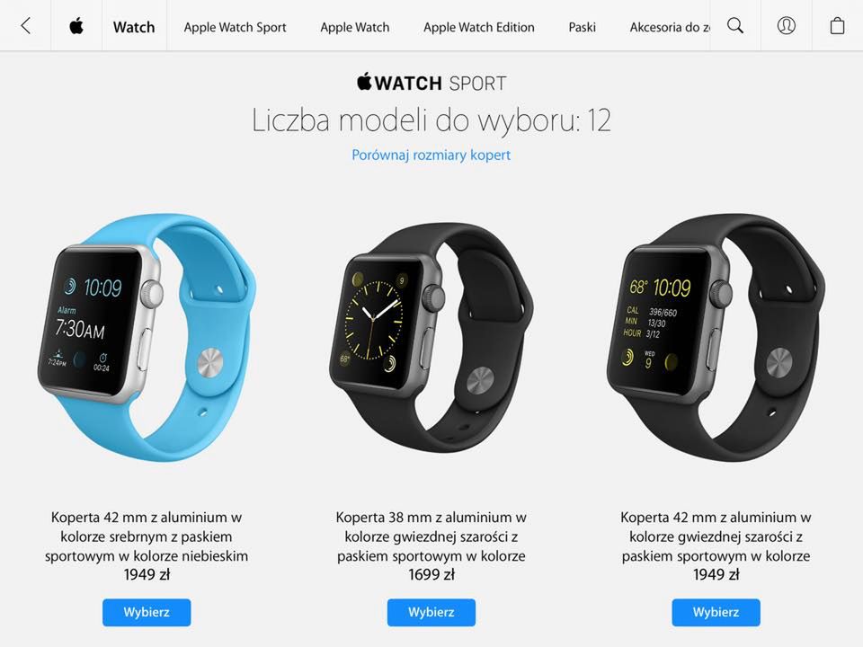 Apple Watch zmierza do Polski. Oto polskie ceny. Aktualizacja: jest i data premiery 5