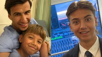 Jarosław Bieniuk złożył synowi życzenia z okazji 20. urodzin. Zdjęcie z Anną Przybylską chwyta za serce