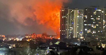 Sylwestrowa noc w Ukrainie. Zmasowany atak dronów. Są ofiary