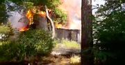 Warszawa. Pożar w Wawrze. Spłonęła willa "Czarnuszka"