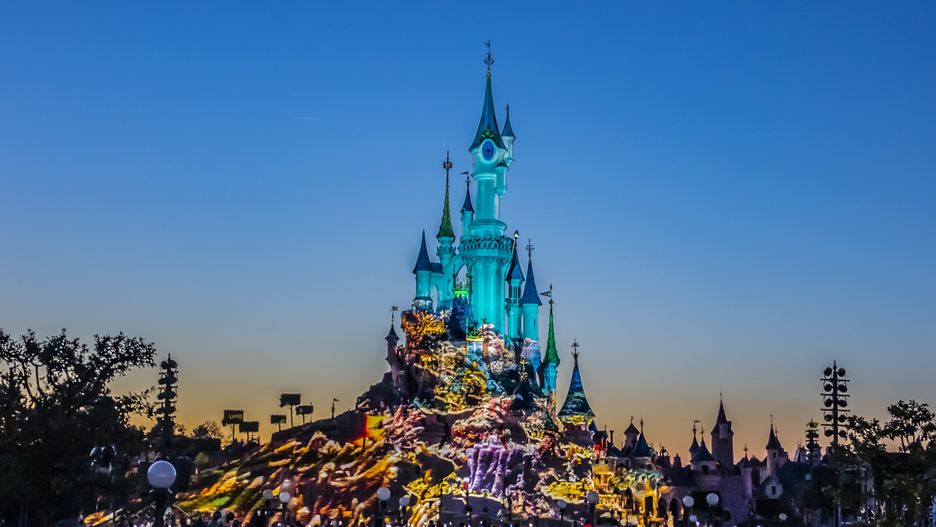 Magiczne widoki w Disneylandzie to norma