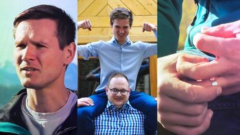 Andrzej Stękała pokazał pierścionek zaręczynowy od zmarłego ukochanego. "Kraj, który kocham, nie akceptuje mnie"